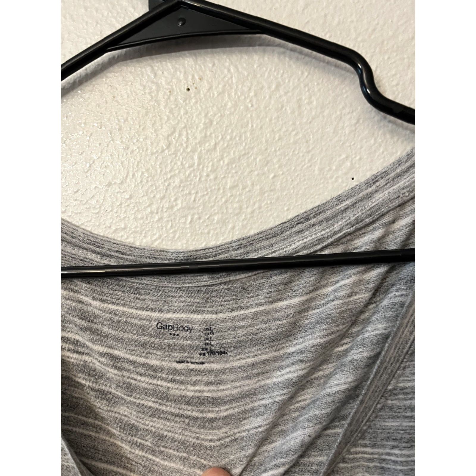 Gap VINTAGE Gap Body Women Shirt L Gray Long Sleeve Pullover Round Neck Adult Women/Gap Body Size L / US 10 / IT 46 - 3 Thumbnail