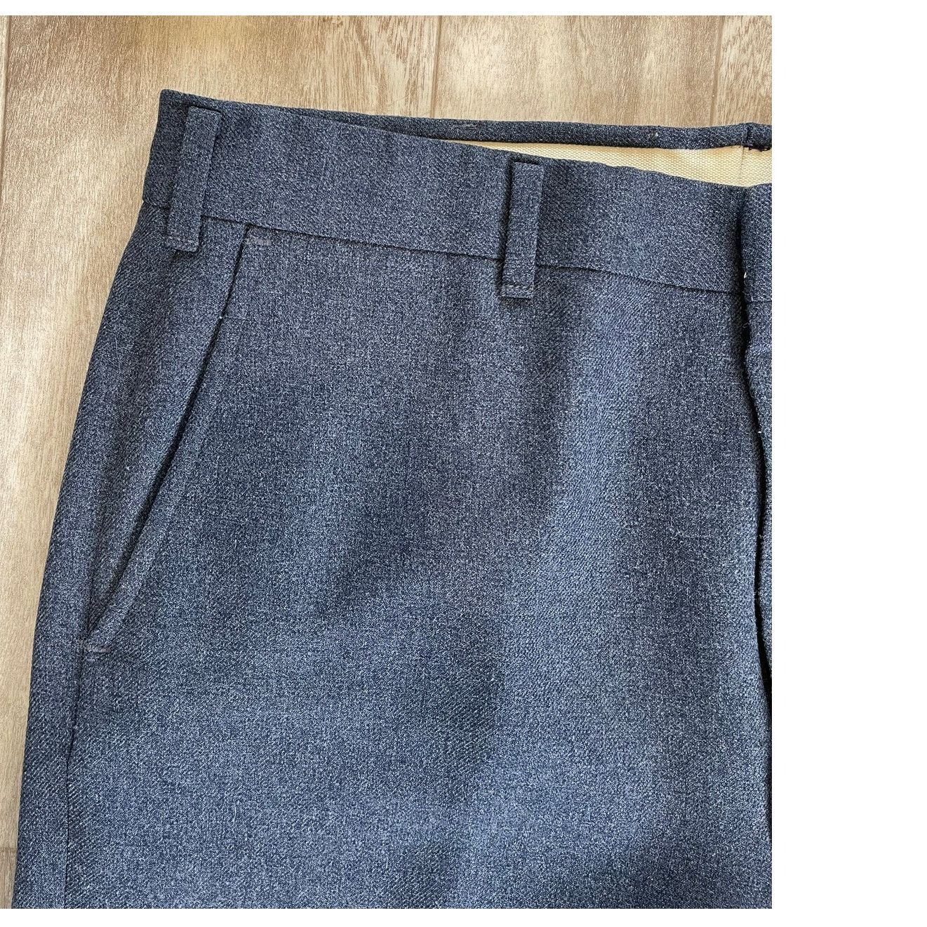 Haggar Haggar Trousers 32x32 Gray Pants VTG 80s USA Dadcore Y2K Size US 32 / EU 48 - 3 Thumbnail