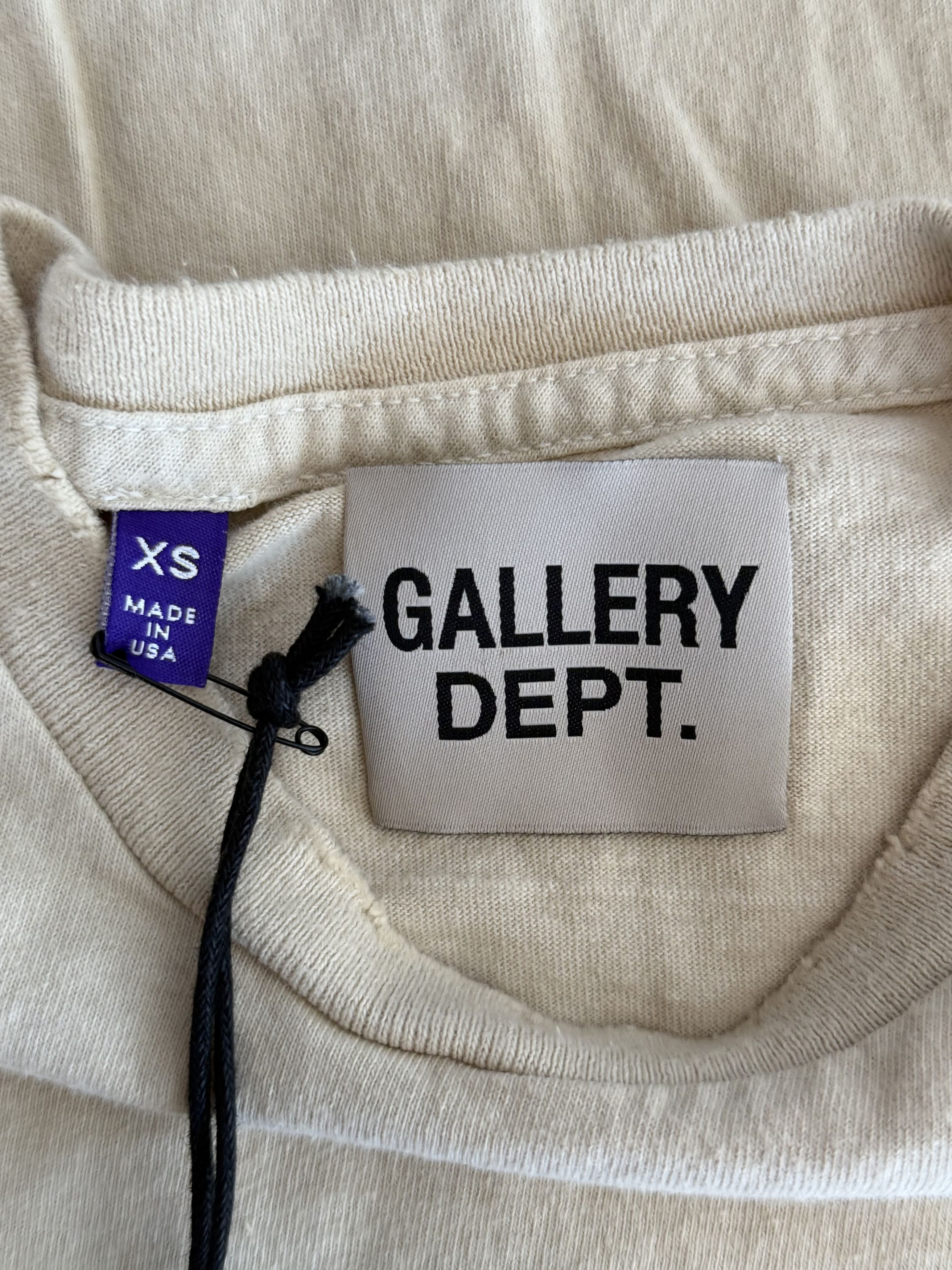 Gallery Dept. Gallery Dept Archival White Work In Progress Graphic T-Shirt Size US L / EU 52-54 / 3 - 3 Thumbnail