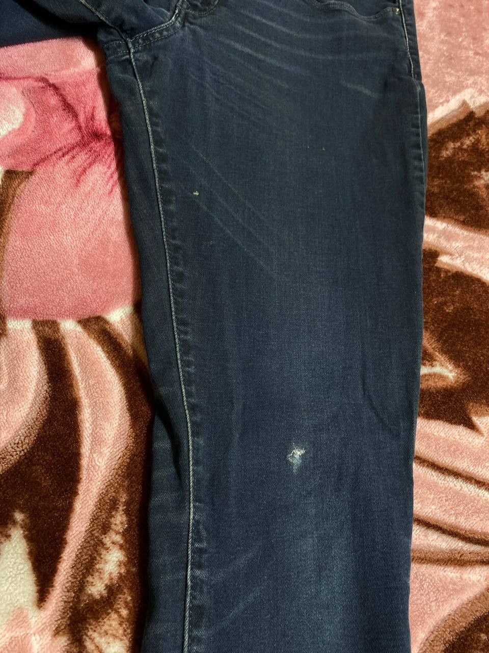Levi's Vintage LEVI'S DEEP DENIM JEANS STRAIGHT SLIM STRETCH Size US 31 - 7 Thumbnail