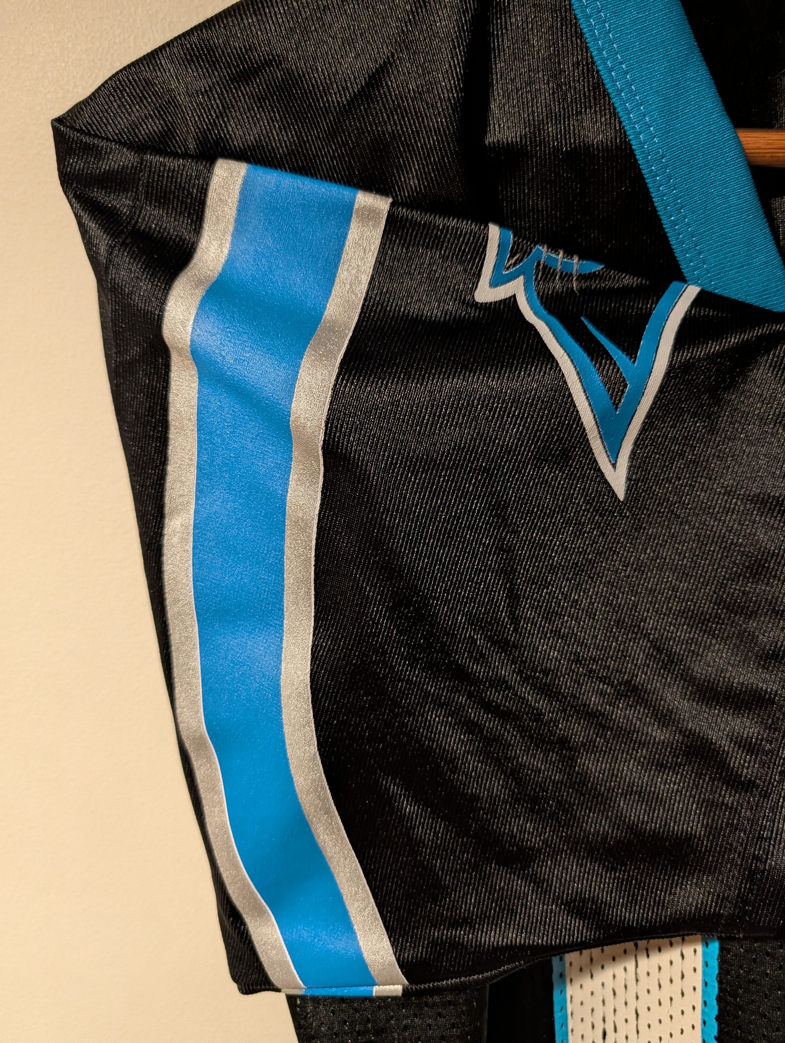 Logo Athletic Vintage 90s Carolina Panthers Kerry Collins 12 Jersey Size US XL / EU 56 / 4 - 8 Thumbnail