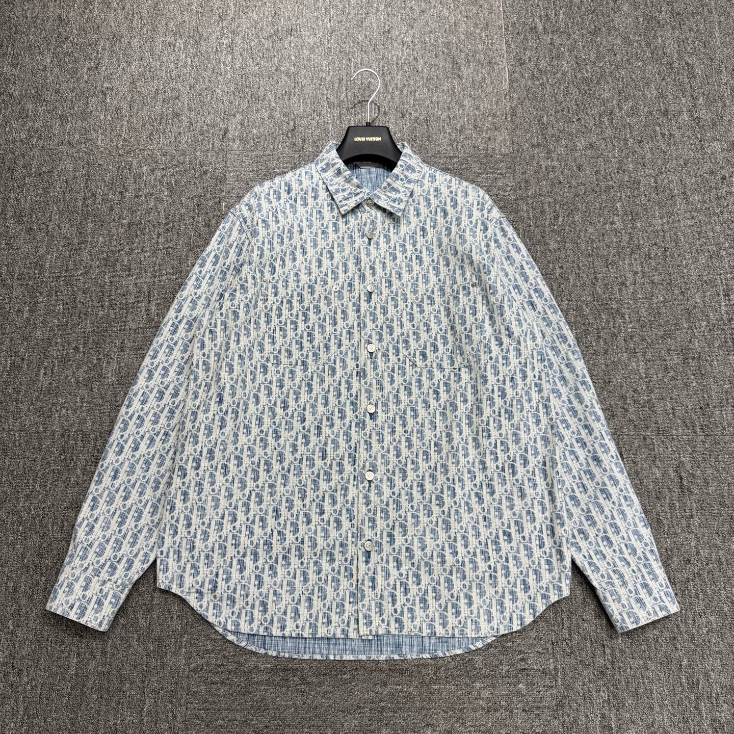 Dior Dior Essentials Allover Oblique Print Shirt 40 Size US M / EU 48-50 / 2 - 1 Thumbnail