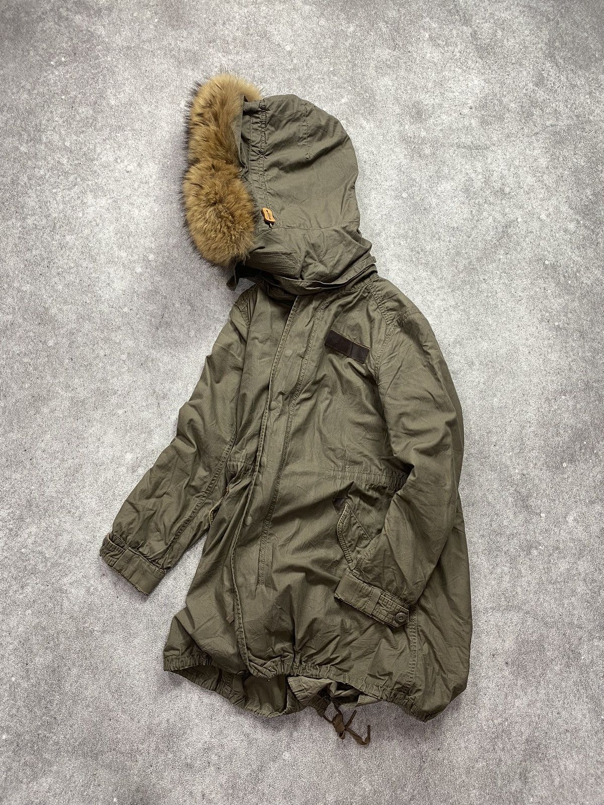 If Six Was Nine × Japanese Brand × Le Grande Bleu (L.G.B.) 2000s G.O.A. Faux Fur Fishtail with inner Jacket Size US M / EU 48-50 / 2 - 2 Thumbnail