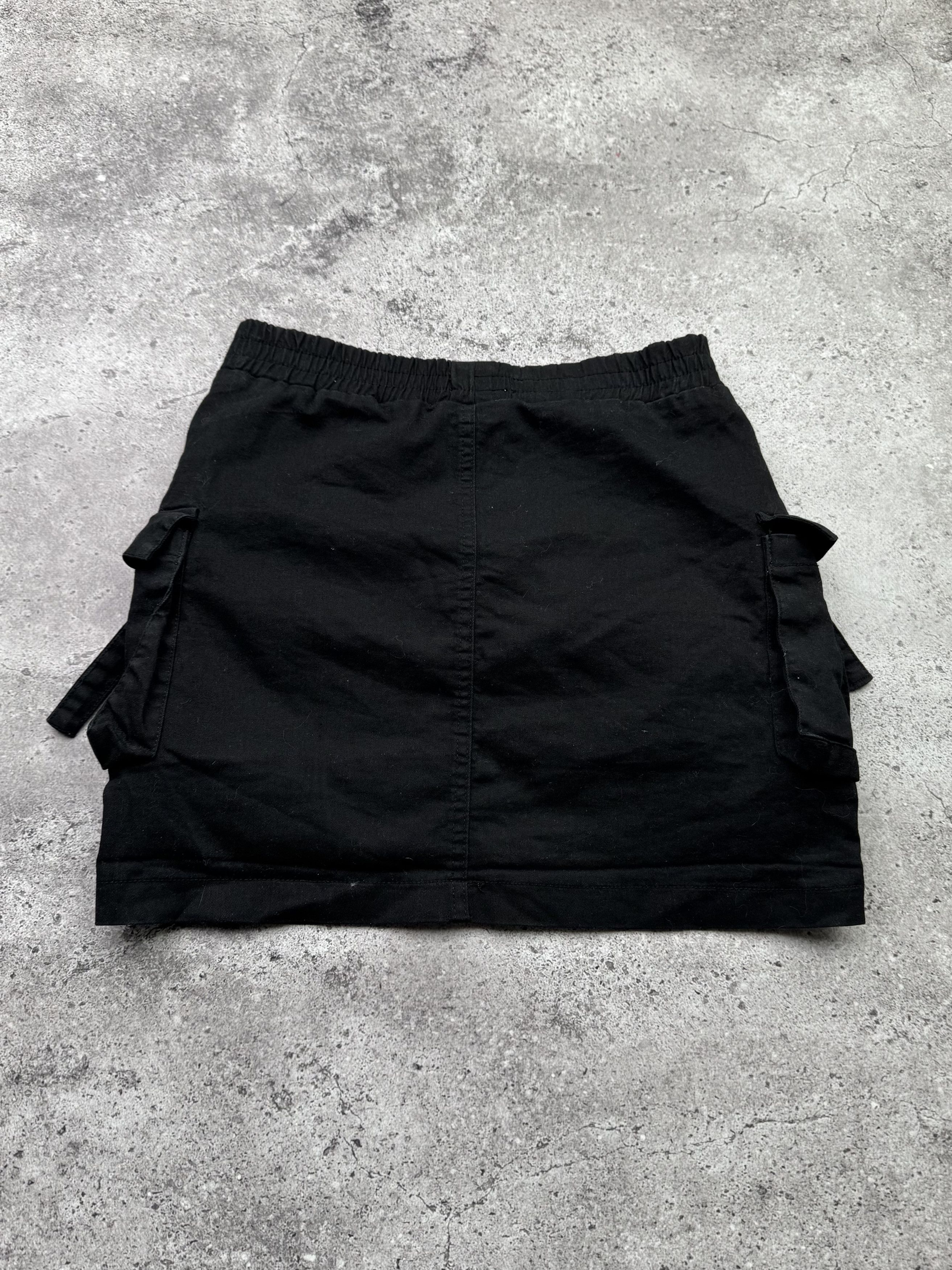 Japanese Brand Vintage Cargo Mini Skirt C608(V650)(E8) Size 25" / US 0 / IT 36 - 4 Thumbnail