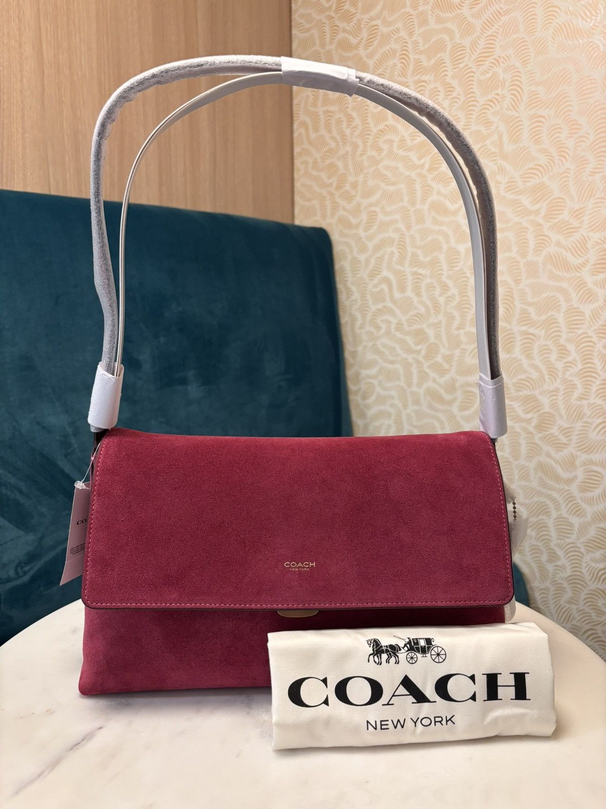 Coach Coach Chelsea 30 Dark Fushia Size ONE SIZE - 1 Thumbnail