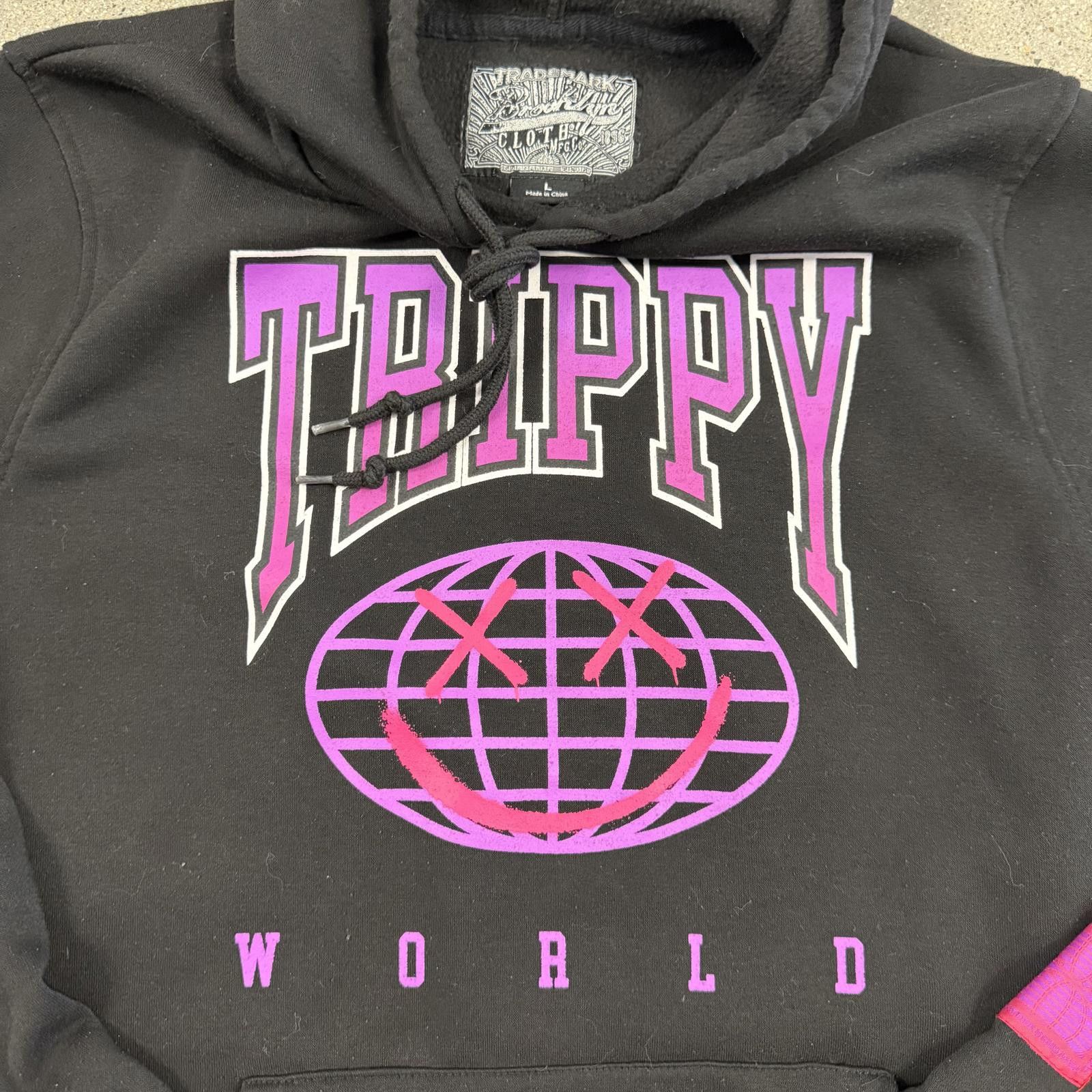 Brooklyn Cloth Brooklyn Trippy World BHoodie BKLYN Adult L Smiley Size US L / EU 52-54 / 3 - 2 Thumbnail
