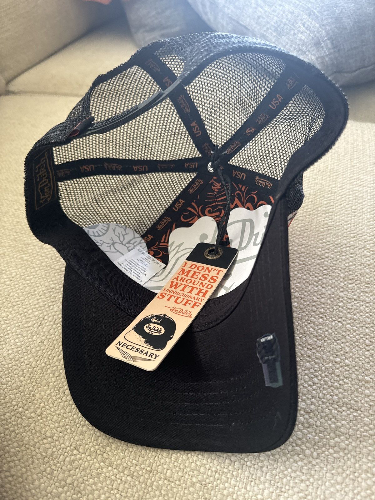 Von Dutch Von Dutch Trucker Hat Size ONE SIZE - 2 Thumbnail