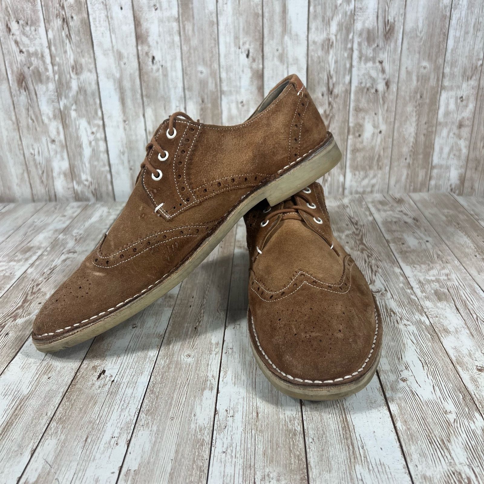 Ted Baker Ted baker wingtip brown Mens 14 Size US 14 / EU 47 - 5 Thumbnail