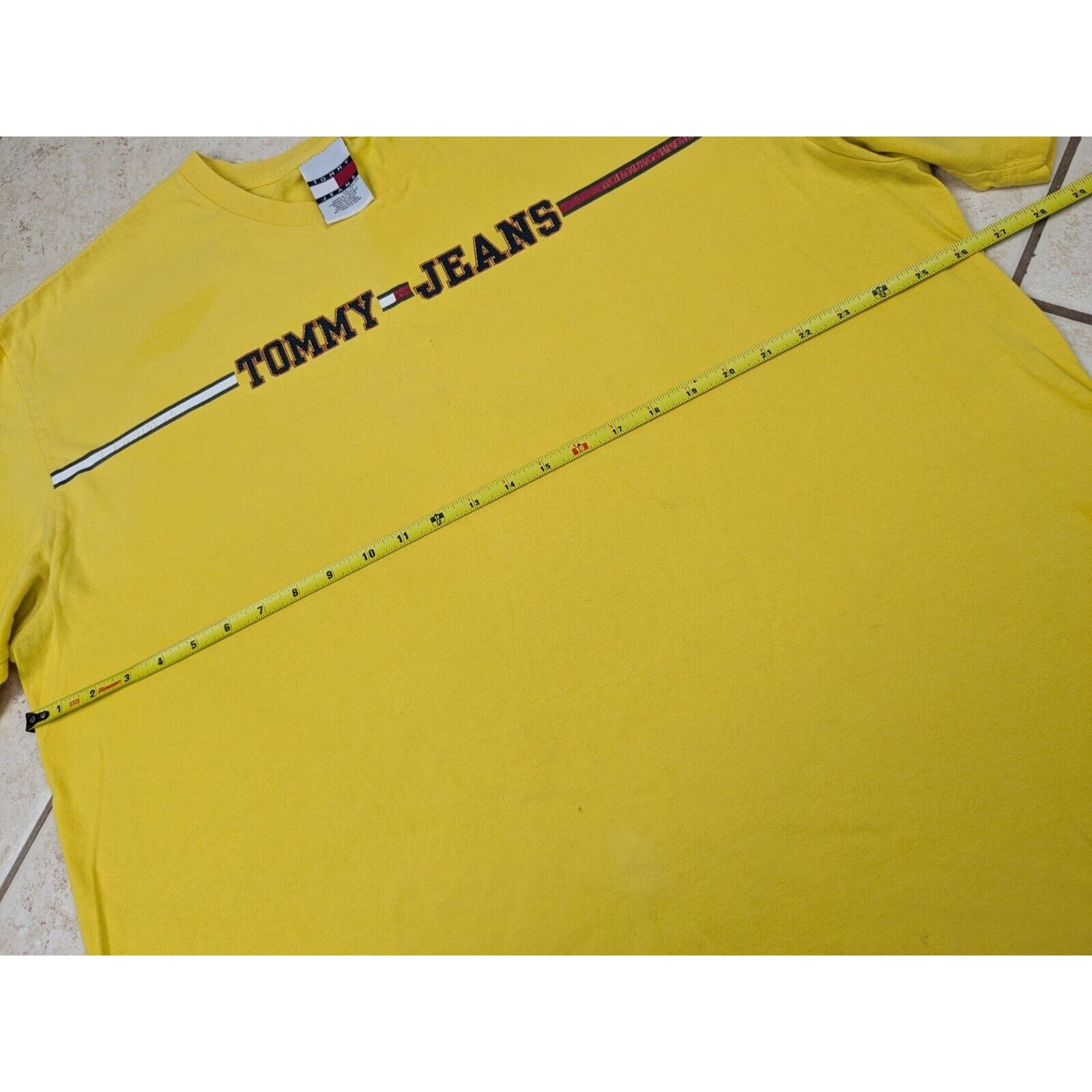 Tommy Hilfiger Vtg Tommy Hilfiger Jeans Shirt Y2k Streetwear Logo Spellout Size US XXL / EU 58 / 5 - 7 Thumbnail