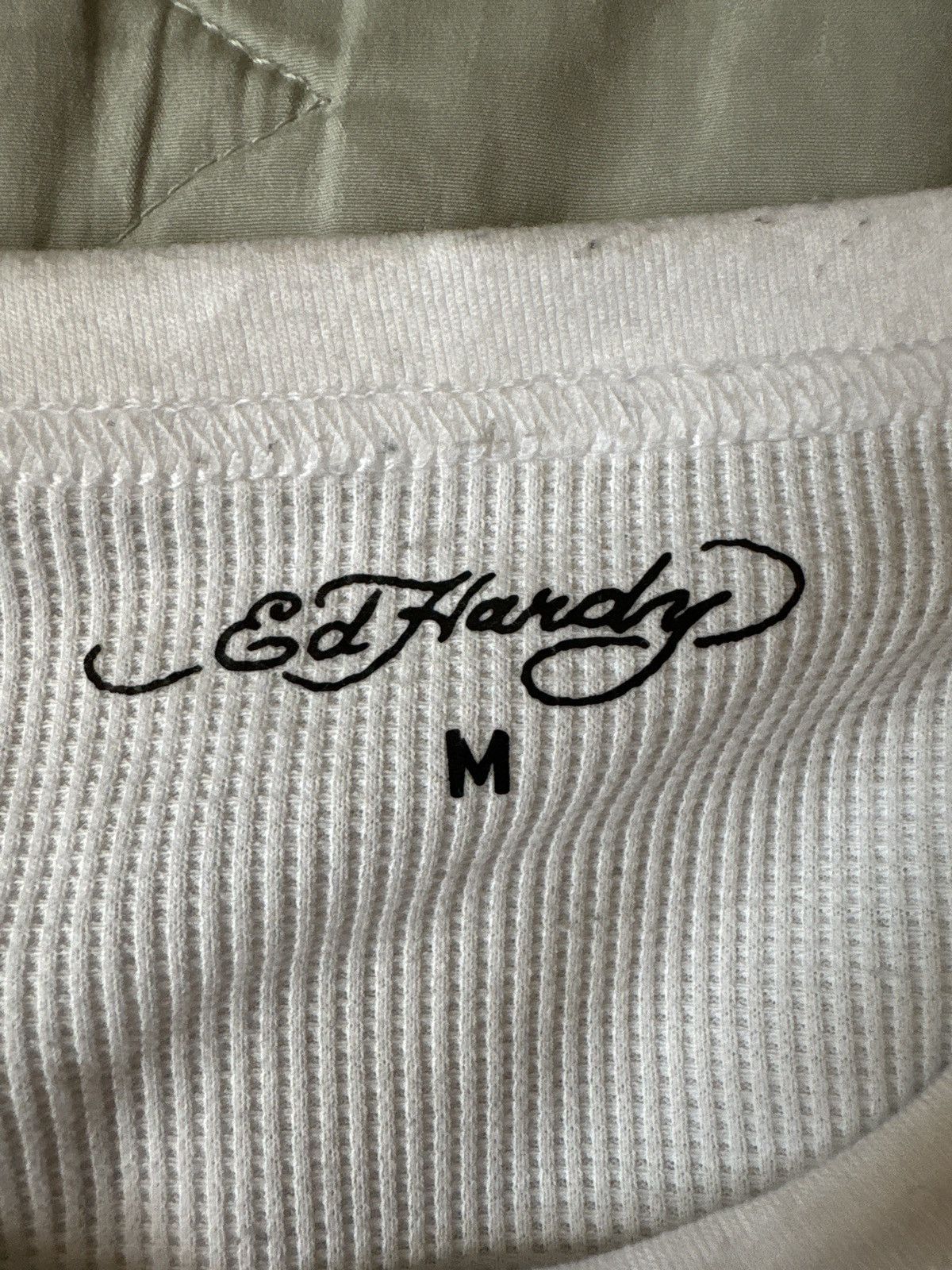 Ed Hardy Ed Hardy Rhinestone Thermal Long Sleeve Size US M / EU 48-50 / 2 - 3 Thumbnail