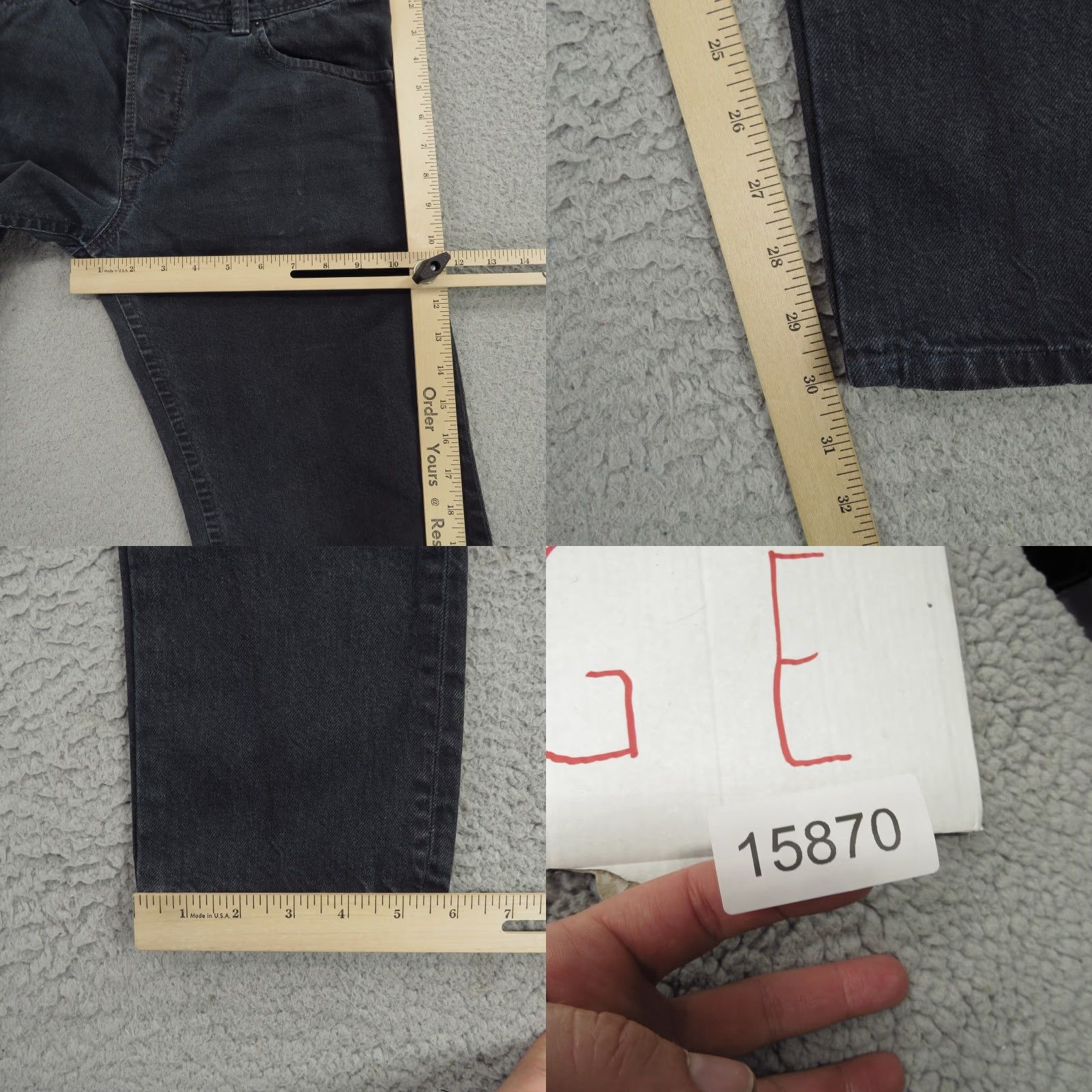 Diesel Diesel Jeans Mens 31 Darron Regular Slim Tapered Indigo Distressed 0816V 32x30 Denim Blue 5-Pocket Mens Jeans Distressed Modern USA Size US 31 - 10 Thumbnail