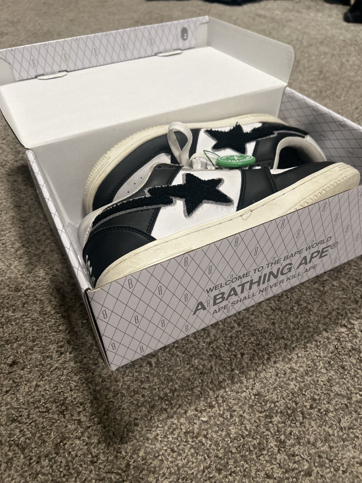 Bape Bapesta Patched Size US 8 / EU 41 - 7 Thumbnail