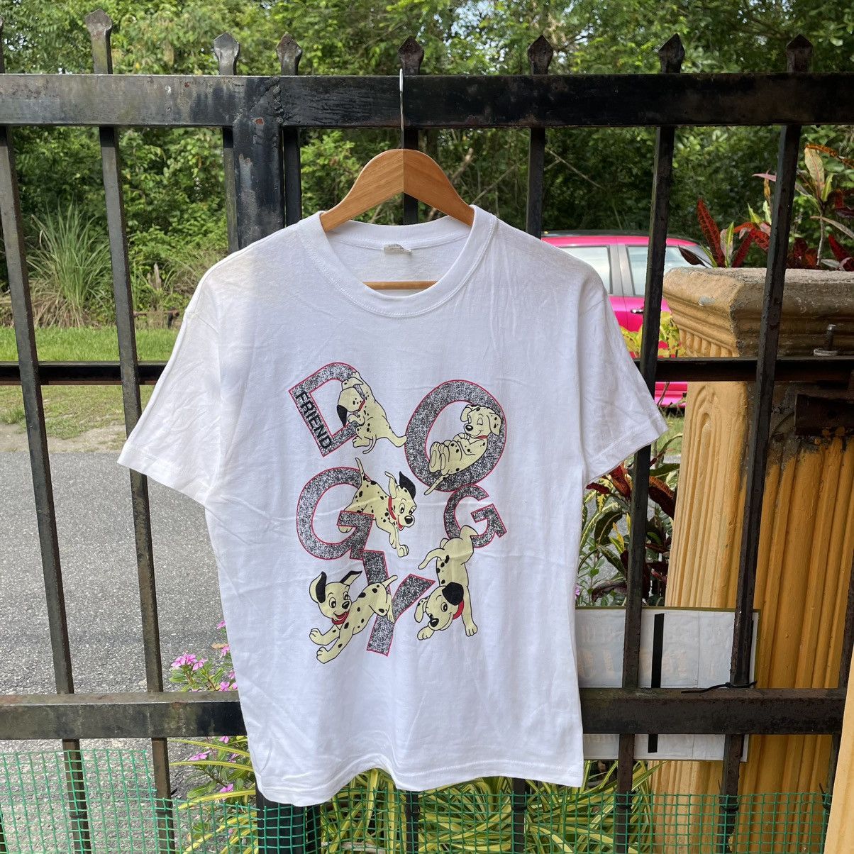Art Comes First 🔥🇯🇵Vintage Dog And Friends Doggy Art Work Tee Size US M / EU 48-50 / 2 - 1 Thumbnail
