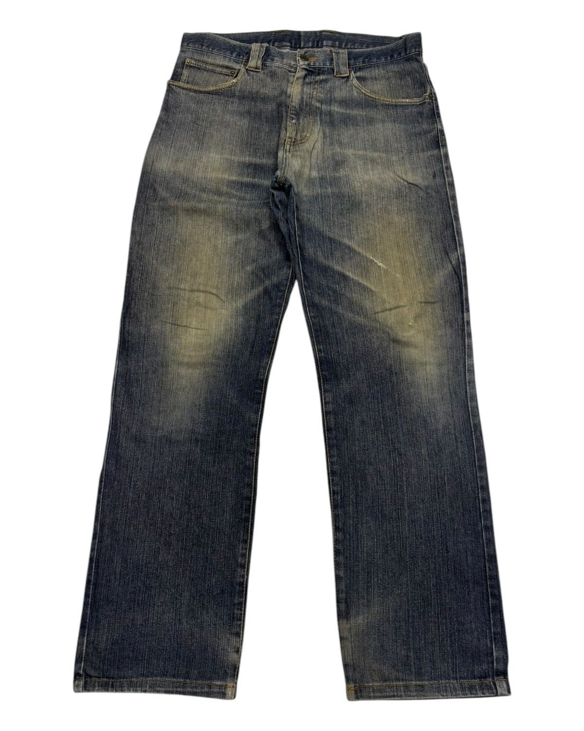 Nonnative 🔥A.NONITA VETEMENT POUR HOMMES DISTRESS BAGGY JEANS Size US 34 / EU 50 - 2 Thumbnail