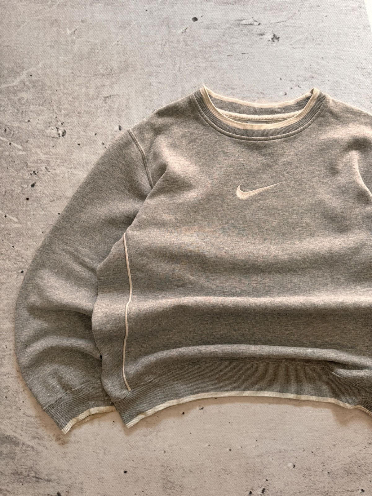 Nike × Vintage NIKE VINTAGE CENTER LOGO OVERSIZE BOXY SWEATSHIRT Size US M / EU 48-50 / 2 - 2 Thumbnail