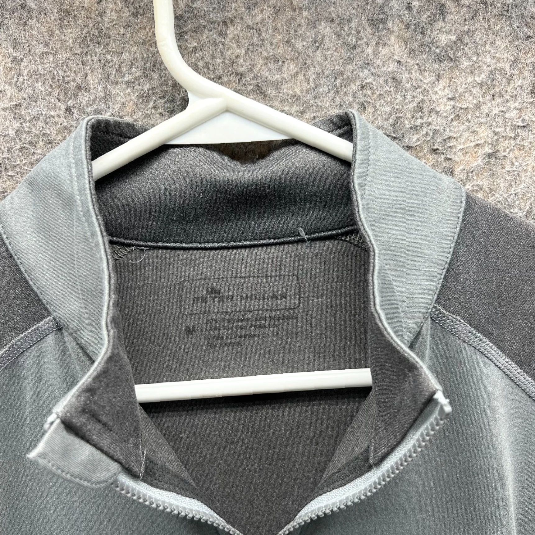 Peter Millar Peter Millar Jacket Womens M Gray Full Zip Windbreaker Performance Activewear Size M / US 6-8 / IT 42-44 - 5 Thumbnail