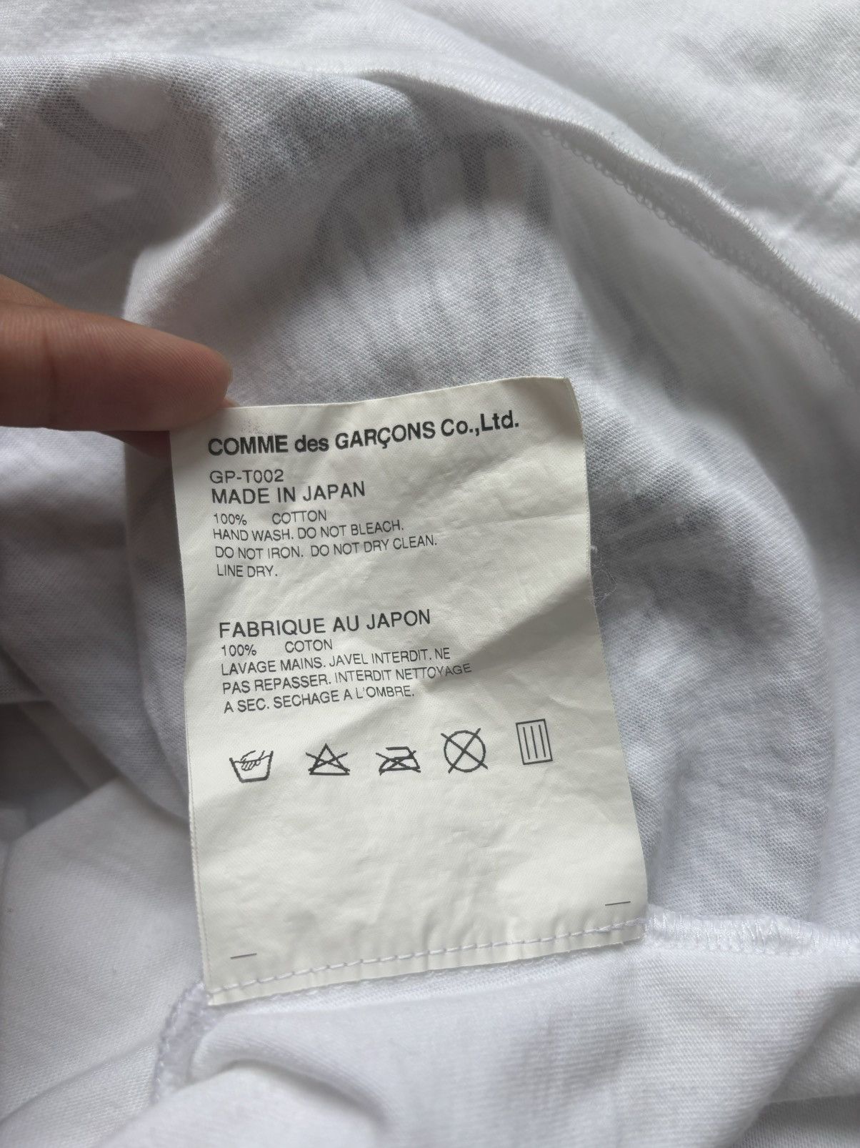 Comme des Garcons Comme des Garcons AD2015 Floral Print Tee T-Shirt Size S / US 4 / IT 40 - 5 Thumbnail