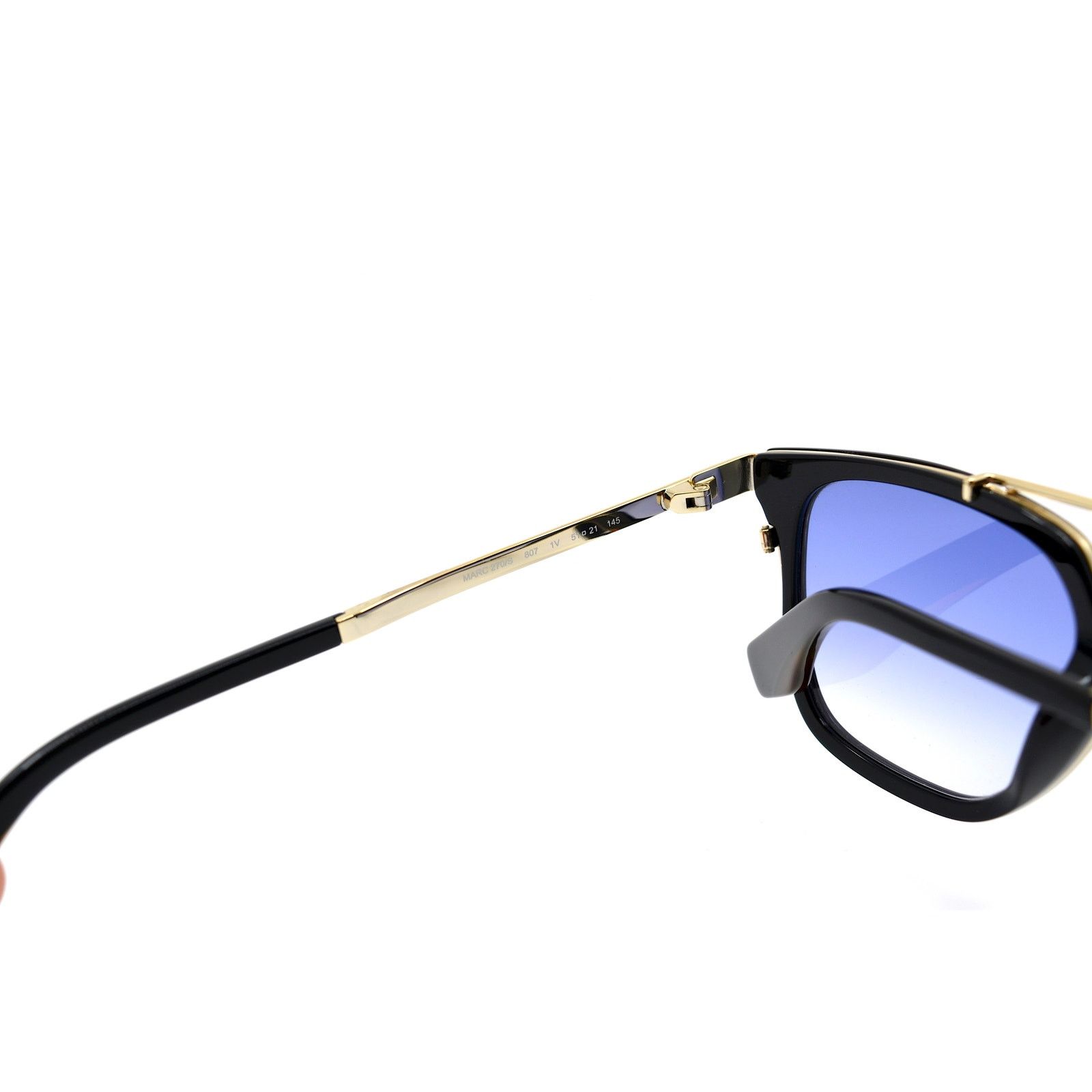 Marc Jacobs NEW MARC JACOBS MJ270/S BLACK/GOLD BLUE GRADIENT SUNGLASSES Size ONE SIZE - 11 Thumbnail