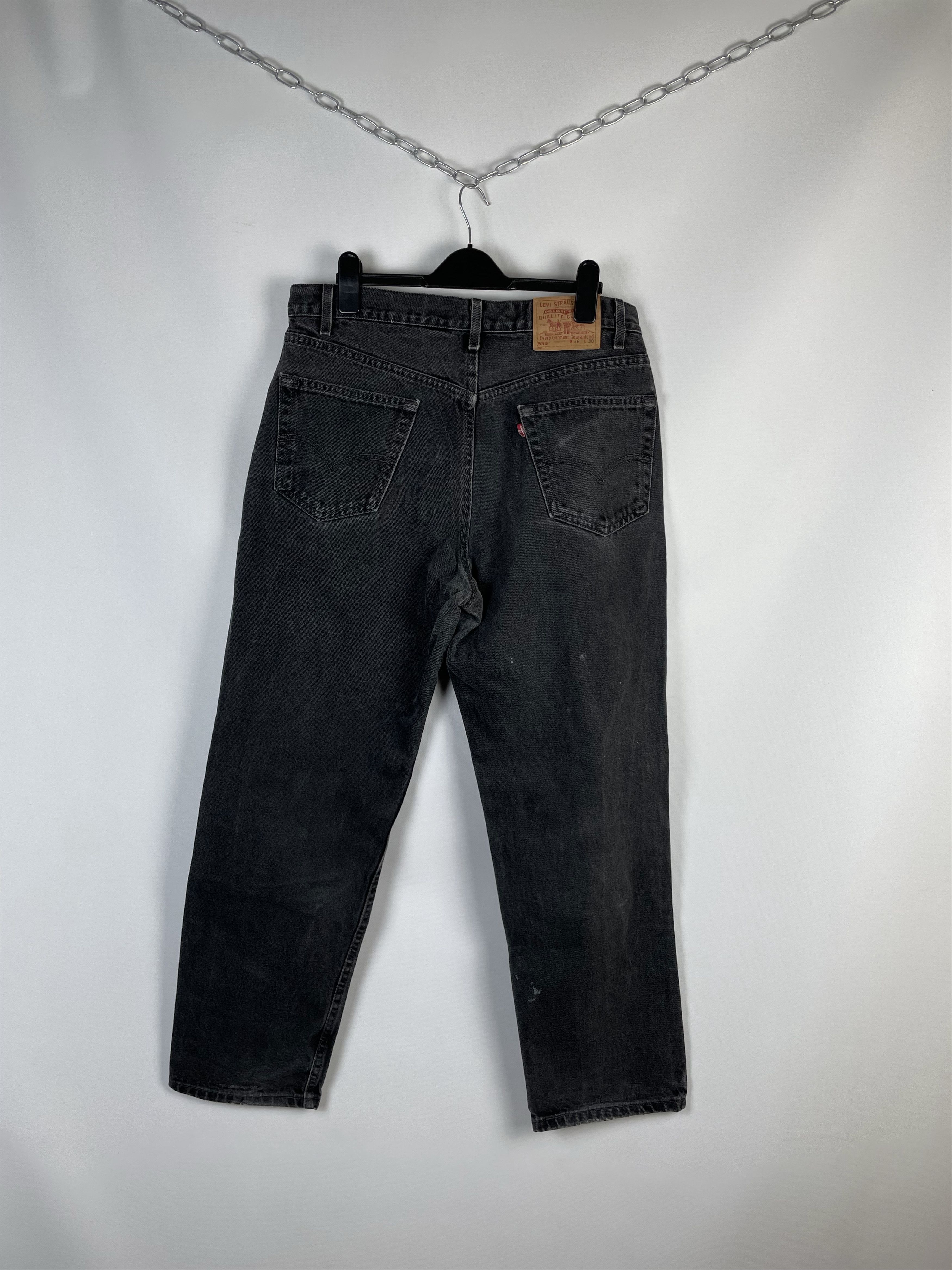 Levi's Vintage 550 90s Levi's Pants Denim Jeans Size US 36 / EU 52 - 2 Thumbnail