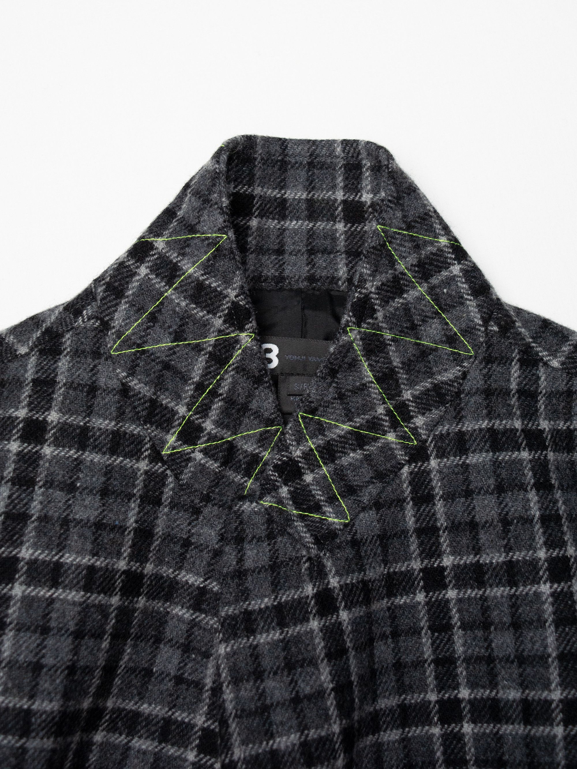 Y-3 Y-3 - A/W 2013 - Wool Check Blazer Size S / US 4 / IT 40 - 7 Thumbnail