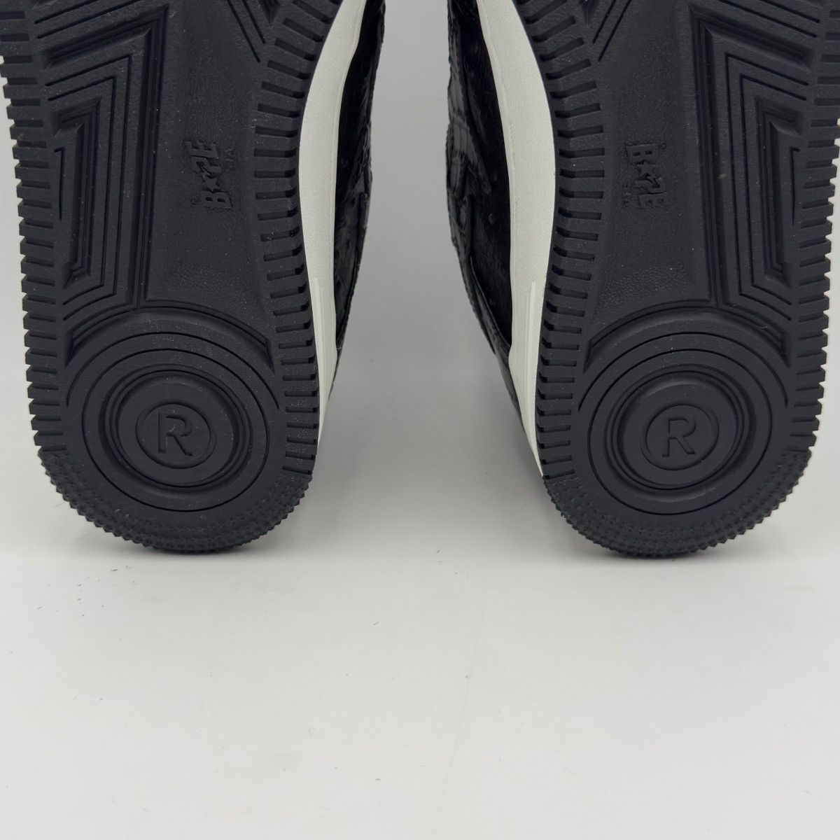 Bape A Bathing Ape Bapesta Neighborhood Black 2023 Size US 12 / EU 45 - 17 Thumbnail