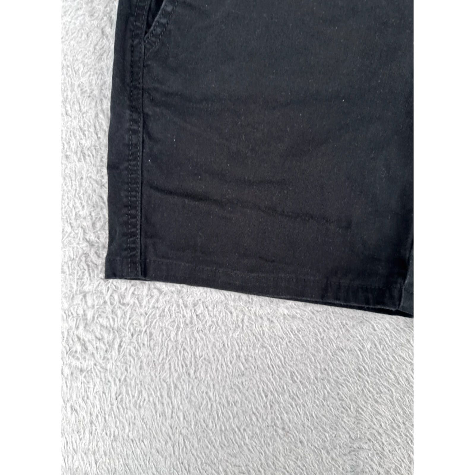 Vintage US Polo Assn Shorts Womens 8 Black Chino Cotton Blend Twill Casual 30x6 Size 30" / US 8 / IT 44 - 3 Thumbnail