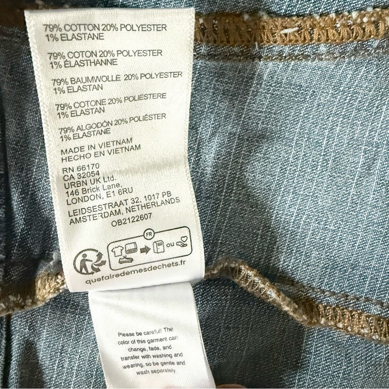 Urban Outfitters Urban Outfitters Ecote Kate Denim Tube Top M Size M / US 6-8 / IT 42-44 - 8 Thumbnail