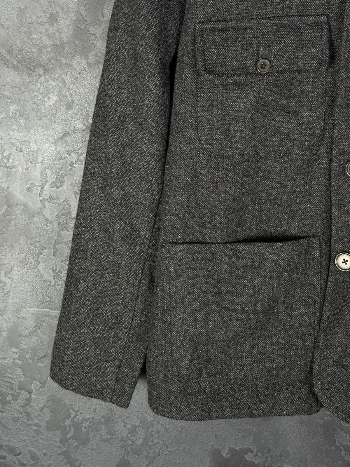 Universal Works Universal Works Merchant Jacket Grey Anders Wool Upcycled Size US M / EU 48-50 / 2 - 11 Thumbnail