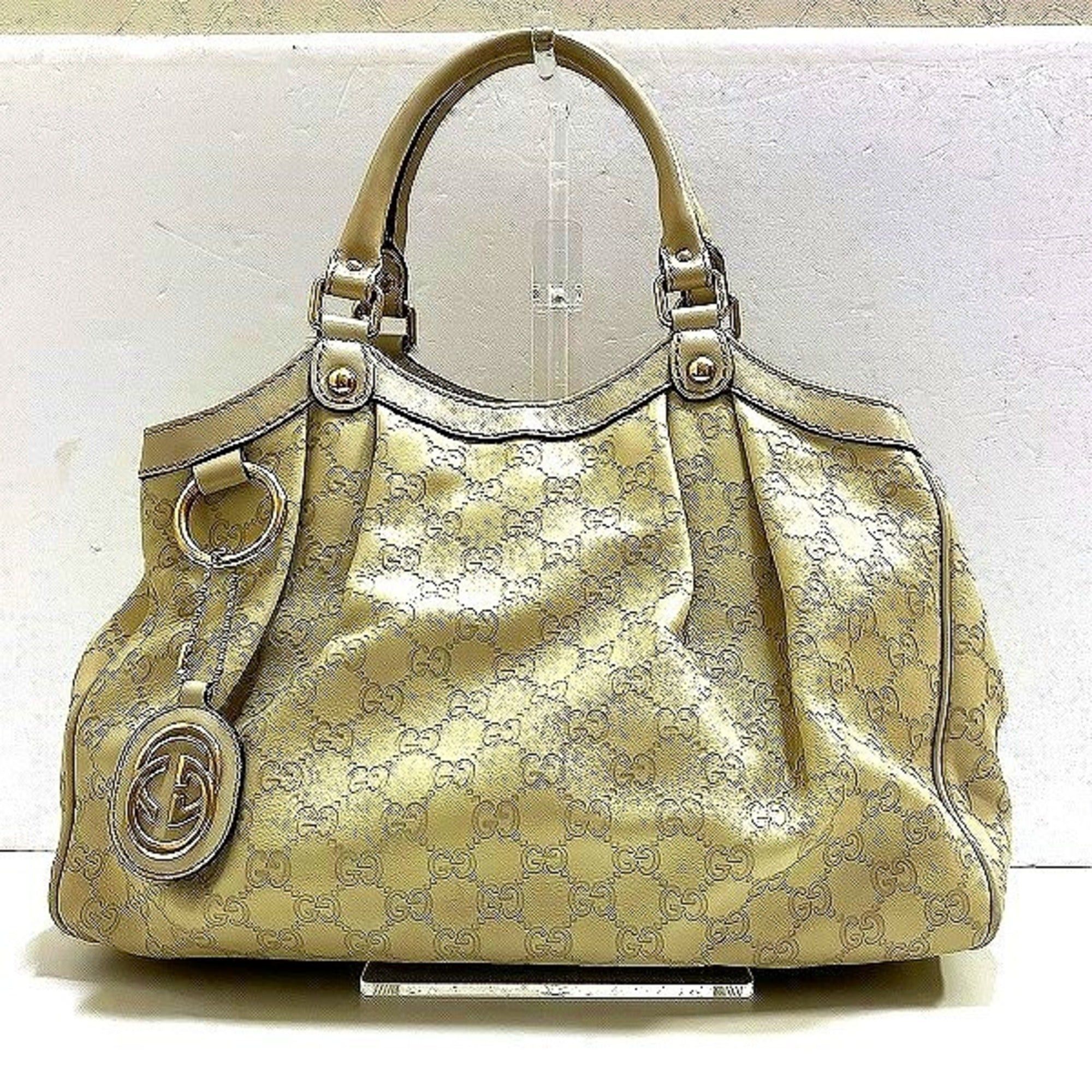 image of Gucci Sima Sookie 211944 Bag Handbag Tote Ladies in White, Women's
