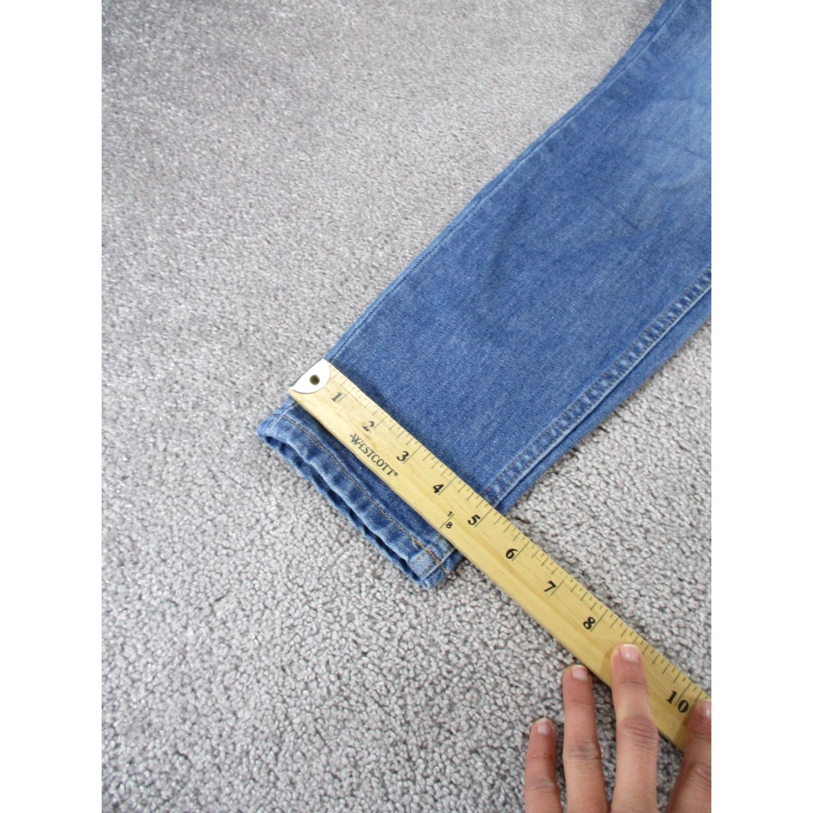 Everlane VINTAGE Everlane Women's Jeans 26 Skinny Ankle Medium Wash Denim Mid Rise Blue 2010s Womens Size 26" / US 2 / IT 38 - 5 Thumbnail