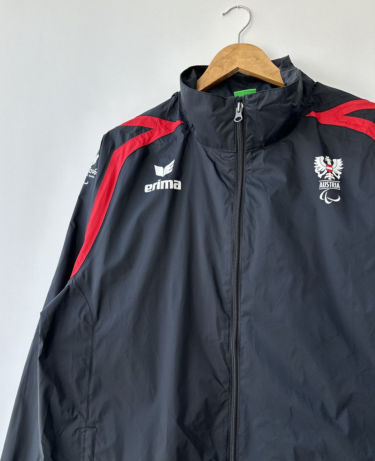Erima × USA Olympics Austria Paralympic Games Rio 2016 Jacket Windbreaker Erima L Size US L / EU 52-54 / 3 - 3 Thumbnail