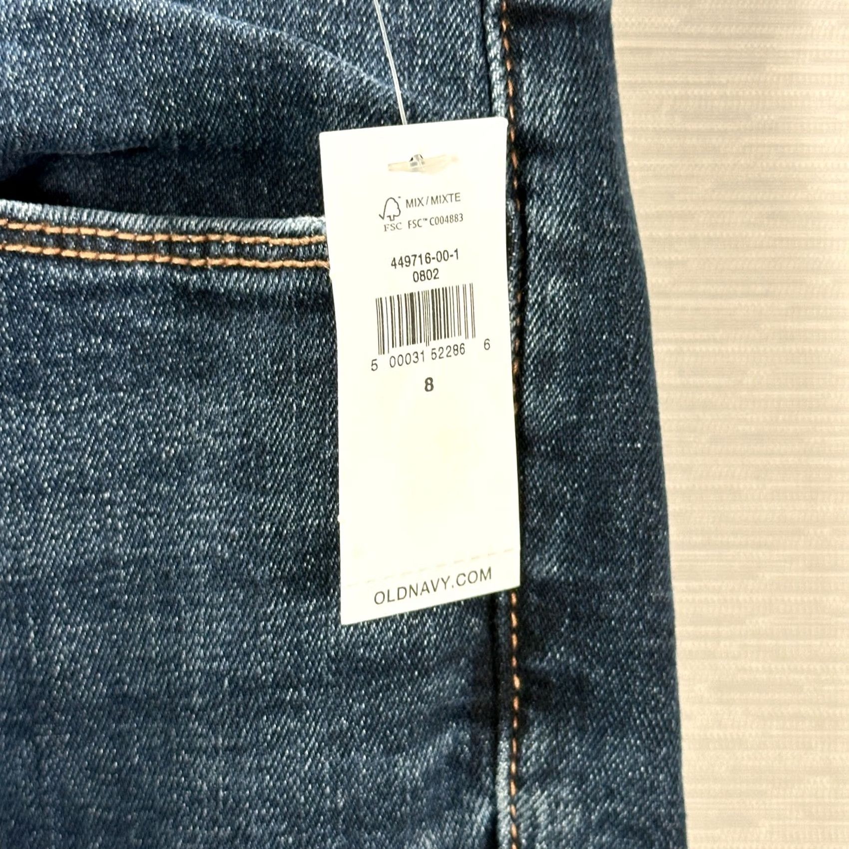 Old Navy Old Navy Rockstar Jeans Womens 8 Distressed High Rise Ankle Skinny Denim Blue Slim Regular 5-Pocket NWT Mens Womens Girls Boys Size 30" / US 8 / IT 44 - 7 Thumbnail