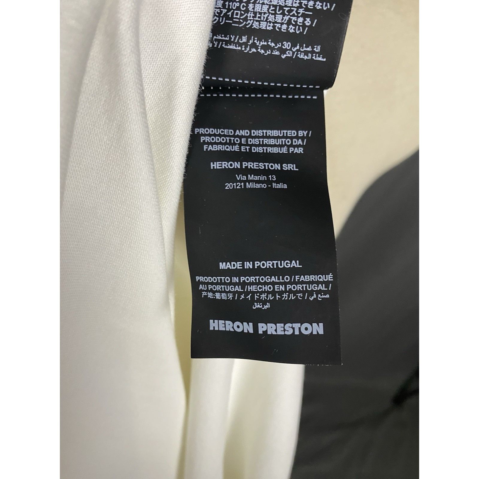 Heron Preston Heron Preston Men's White Oversize Sweater Size S Size US S / EU 44-46 / 1 - 15 Thumbnail