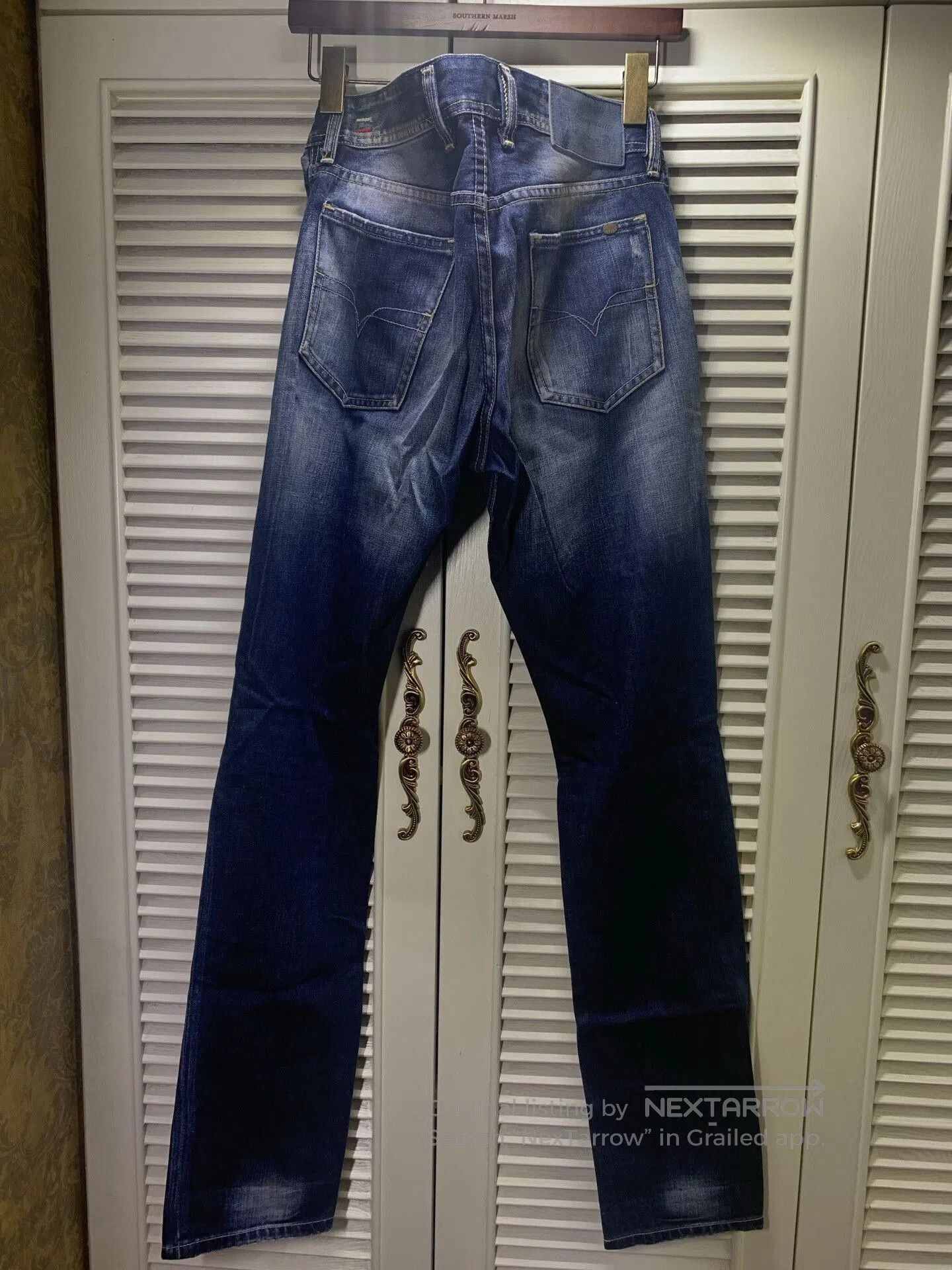 Diesel Diesel Men's Washed Faded Casual Jeans. Size US 30 / EU 46 - 8 Thumbnail