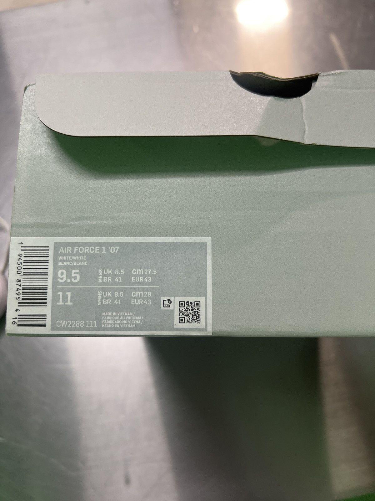 Nike Nike af1 x travis scott utopia Size US 9.5 / EU 42-43 - 6 Thumbnail