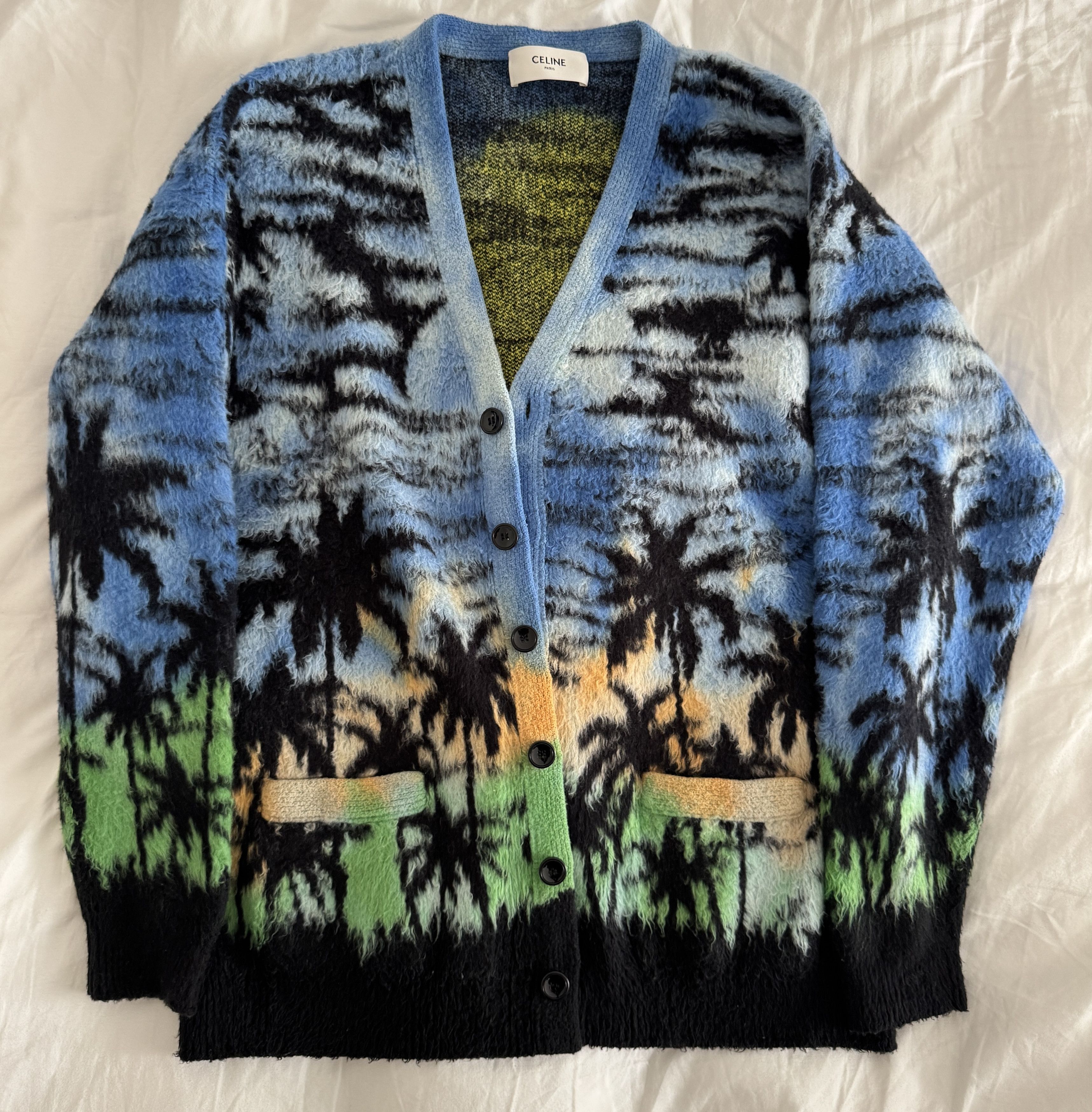 Celine Rare Dancing Kid SS21 Runway Cardigan | Grailed