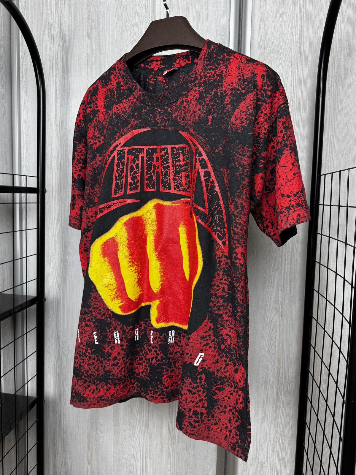 Band Tees Vintage LITFIBA “Terremoto” 90s Band Tee – Size L-XL Size US XL / EU 56 / 4 - 6 Thumbnail