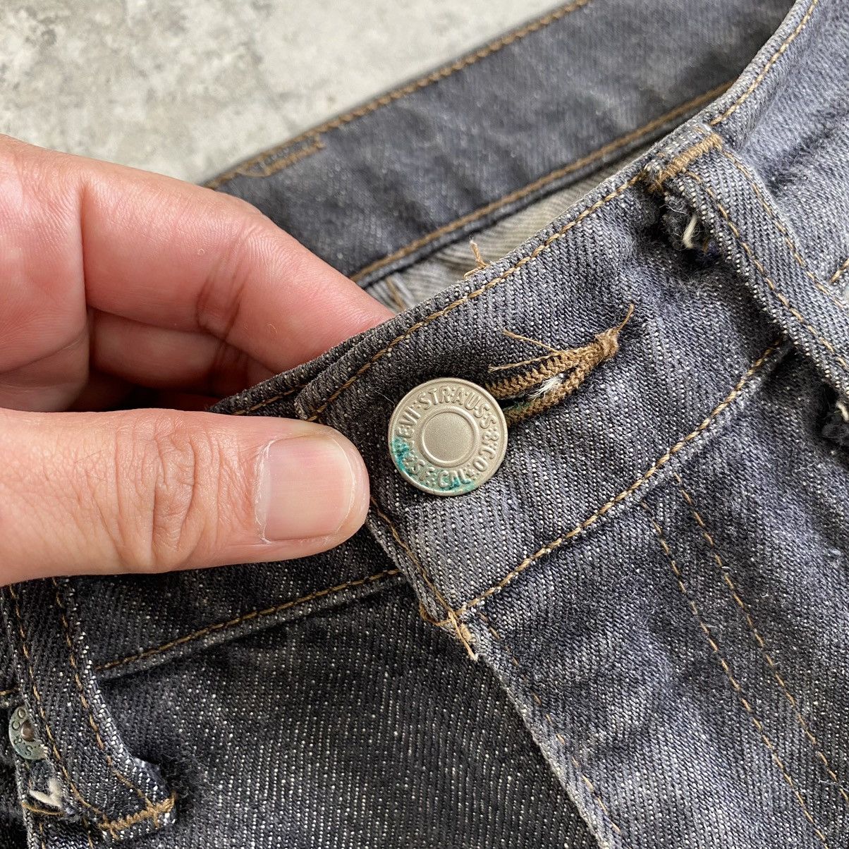 Levi's Vintage 1993 Levis 503 Ash Grey Denim Jeans Size US 32 / EU 48 - 11 Thumbnail