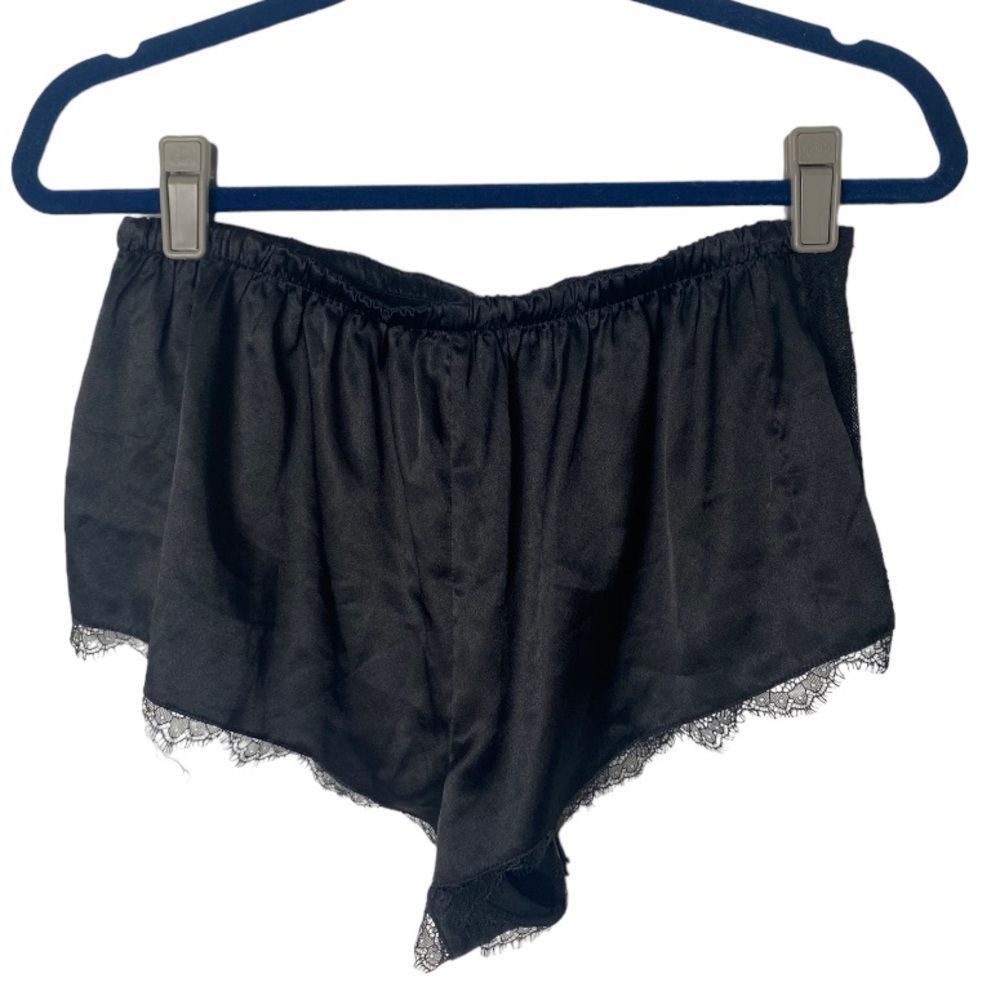 Other Black lace sexy sleep shorts Size 34" / US 12 / IT 48 - 2 Thumbnail