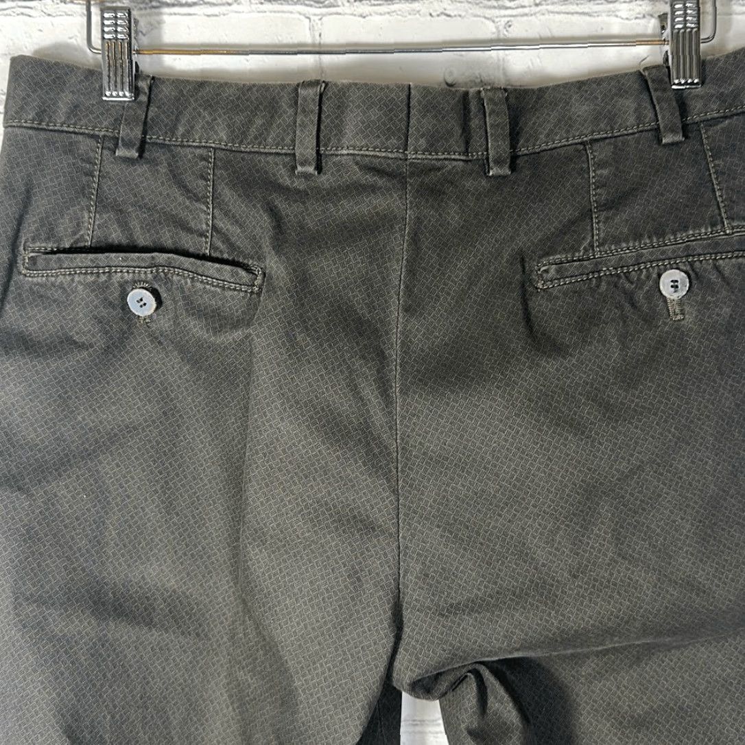 Vintage Hiltl Pants Mens 33 Brown Khaki Germany Straight Inseam 32 Size US 33 - 4 Thumbnail