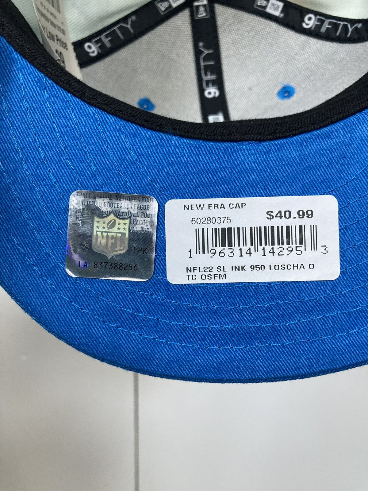 NFL × New Era SAN DIEGO CHARGERS AFC NEW ERA SNAPBACK NFL SIDELINE INK DYE Size ONE SIZE - 11 Thumbnail