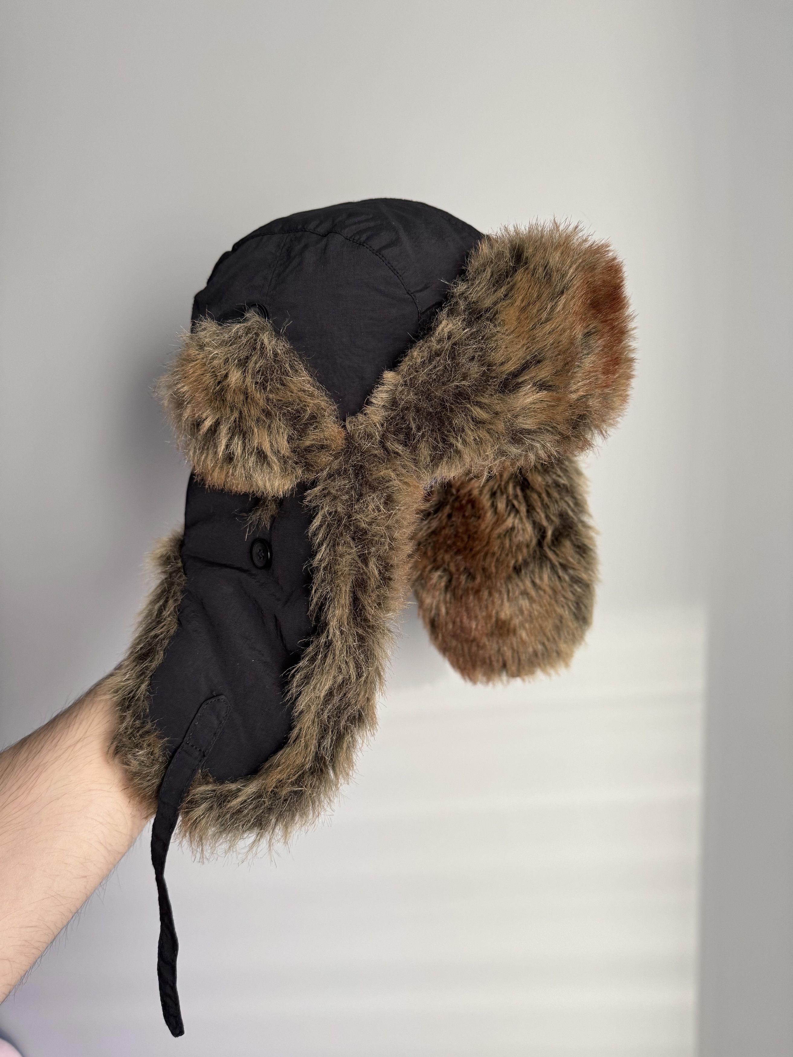 Other Vintage Y2k Ushanka Fuzzy Hat Mohair Fur Faux Size ONE SIZE - 8 Thumbnail