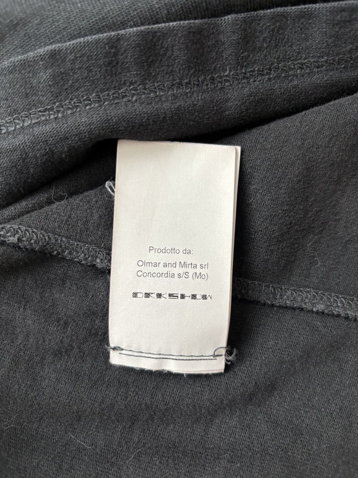 Rick Owens Rick Owens FW14 Drkshdw Jumbo Tee Size US XL / EU 56 / 4 - 5 Thumbnail