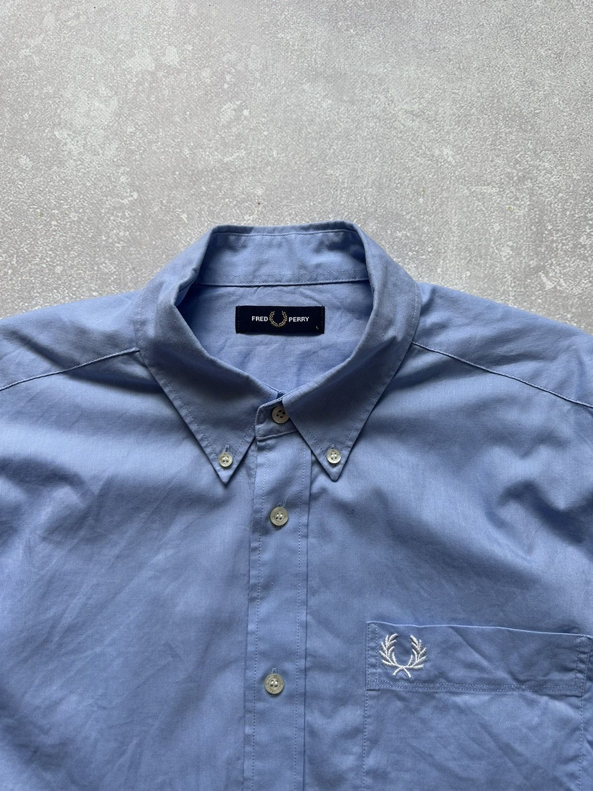 Fred Perry Fred Perry Checkered Button Down Long Sleeve Small Logo L Size US L / EU 52-54 / 3 - 3 Thumbnail