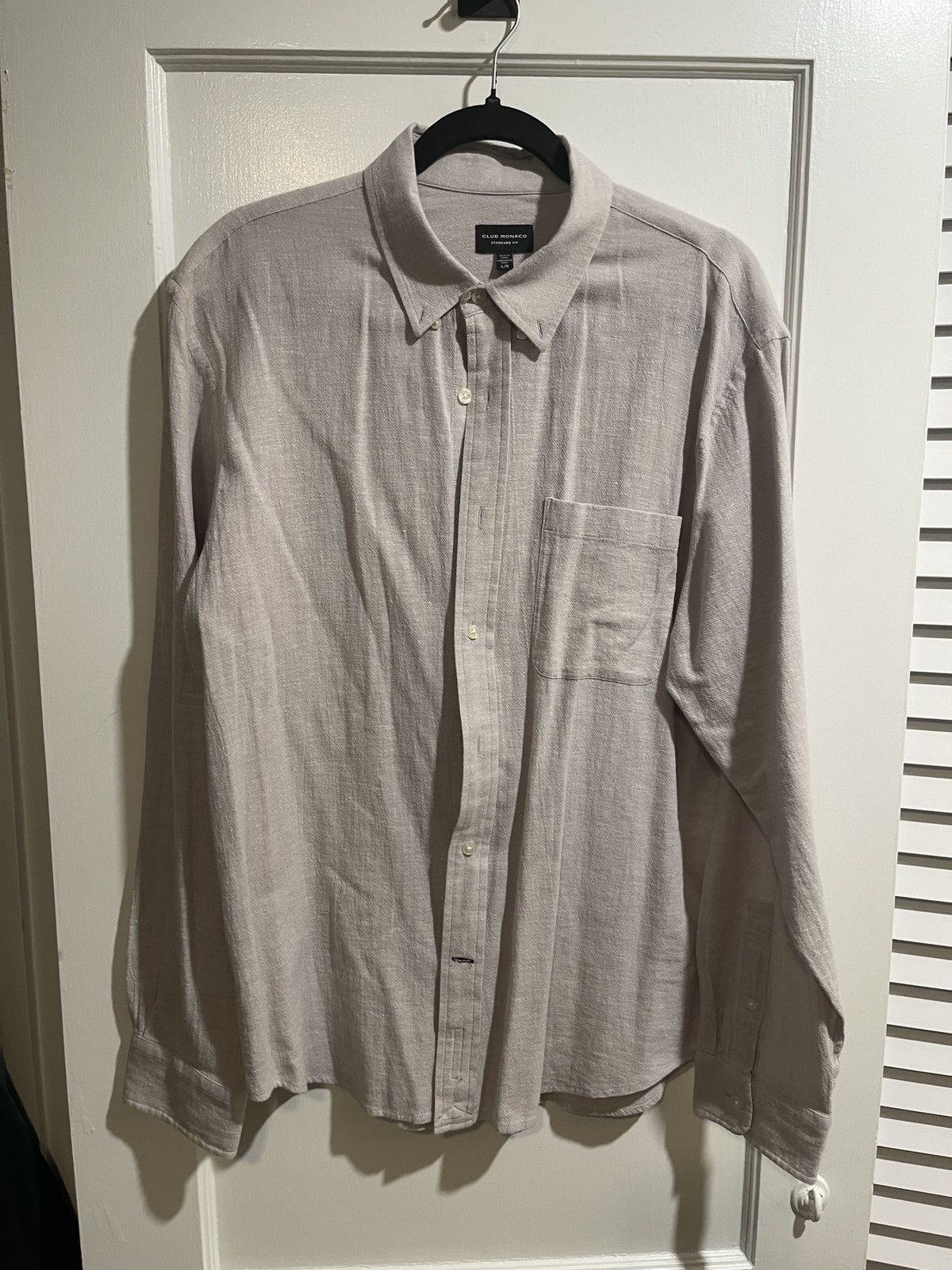 Club Monaco Club Monaco Size Large Cotton Linen Shirt Size US L / EU 52-54 / 3 - 1 Thumbnail