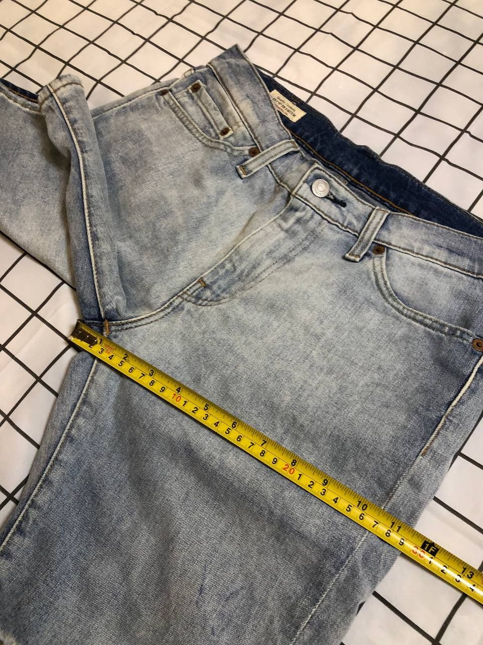 Levi's Levi's Premium Low Loose Straight Leg Zip Fly Jeans Size US 30 / EU 46 - 9 Thumbnail