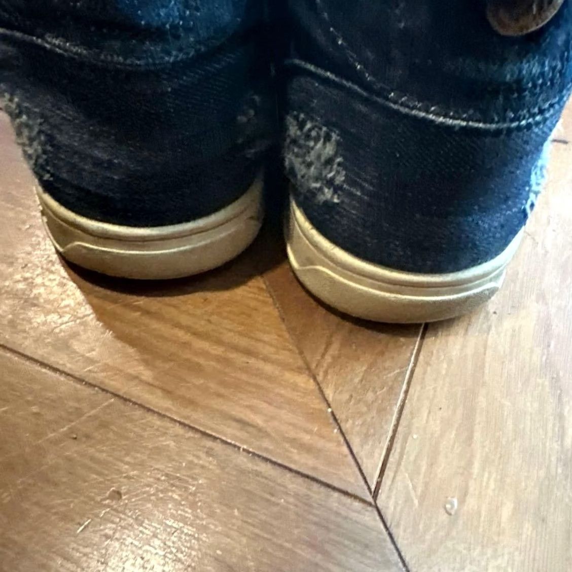 Diesel VINTAGE Diesel Luxury Italy Men Sneakers Denim Distressed finish High-Cut 10.0US 90s 00s Size US 10 / EU 43 - 6 Thumbnail
