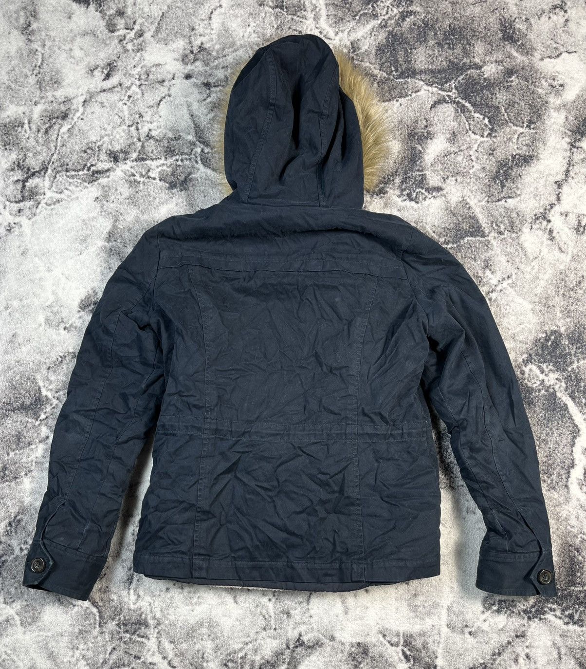 Abercrombie & Fitch Abercrombie & Fitch Fur Jacket Size L / US 10 / IT 46 - 11 Thumbnail