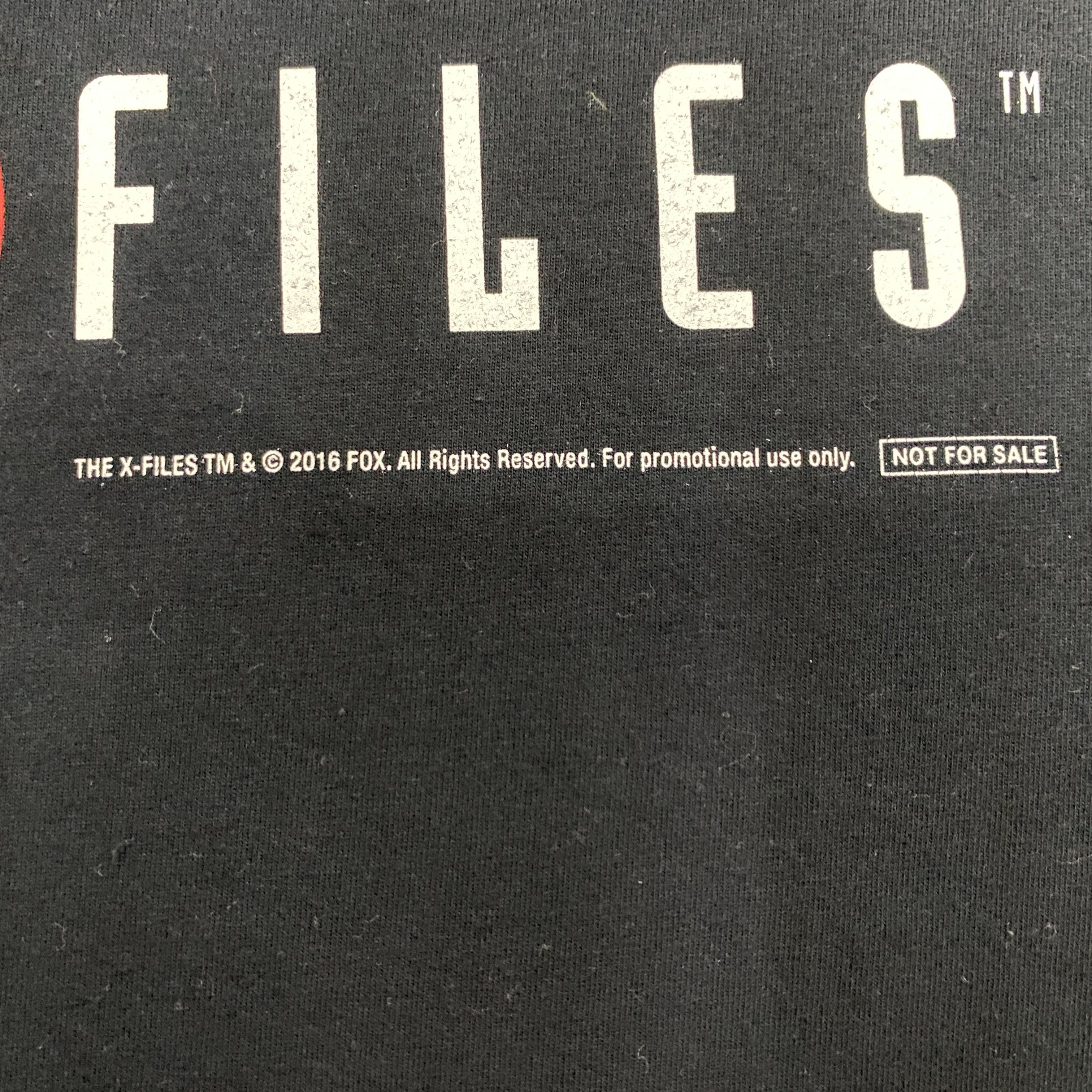 Gildan Vintage The X-Files Classic Logo T-Shirt - H087 Size US M / EU 48-50 / 2 - 4 Thumbnail