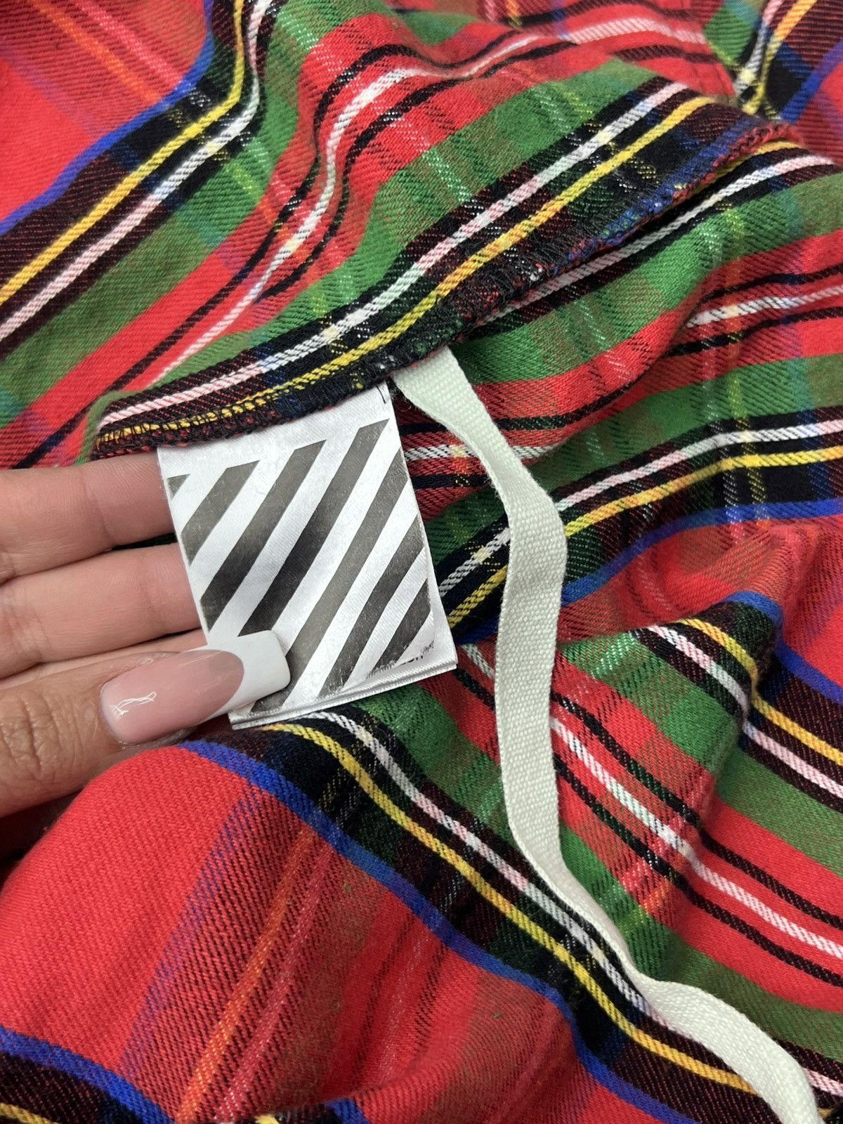 Off-White Off-White Spray Check Shirt Size US M / EU 48-50 / 2 - 12 Thumbnail